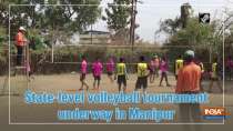 State-level volleyball tournament underway in Manipur