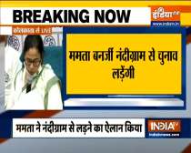 West Bengal Polls 2021: TMC releases list of 291 candidates, Mamata to contest from Nandigram