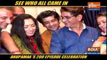 Anupamaa completes 200th episode, cast and crew gets into celebration