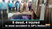 5 dead, 4 injured in road accident in AP