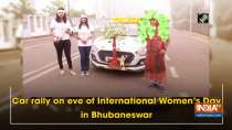 Car rally on eve of International Women