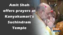 Amit Shah offers prayers at Kanyakumari