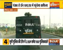 Don Mukhtar Ansari enroute for Uttar Pradesh jail amid high security