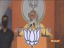 PM Modi attacks Mamata Banerjee at election rally in Sonarpur, says- She has accepted her defeat in Bengal