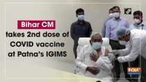 Bihar CM takes 2nd dose of COVID vaccine at Patna
