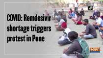 	COVID: Remdesivir shortage triggers protest in Pune