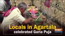 Locals in Agartala celebrated Garia Puja