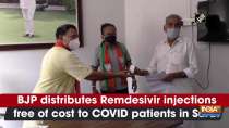 BJP distributes Remdesivir injections free of cost to COVID patients in Surat