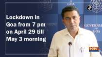 Lockdown in Goa from 7 pm on April 29 till May 3 morning