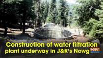 Construction of water filtration plant underway in JandK