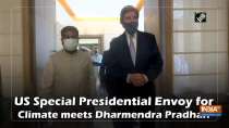 US Special Presidential Envoy for Climate meets Dharmendra Pradhan