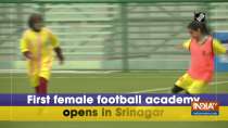 First female football academy opens in Srinagar