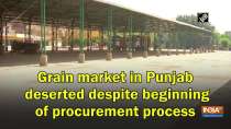 Grain market in Punjab deserted despite beginning of procurement process