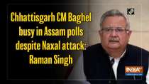 Chhattisgarh CM Baghel busy in Assam polls despite Naxal attack: Raman Singh
