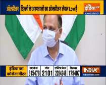Delhi Health Minister Satyendar Jain on situation of Oxygen in Delhi hospitals