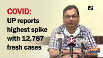 COVID: UP reports highest spike with 12,787 fresh cases