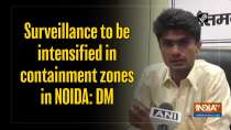 Surveillance to be intensified in containment zones in NOIDA: DM