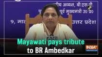 Mayawati pays tribute to BR Ambedkar on his birth anniversary