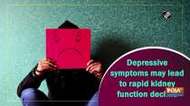 Depressive symptoms may lead to rapid kidney function decline