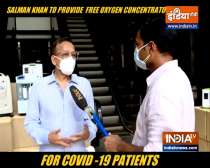Salman Khan to provide free oxygen concentrator for COVID-19 patients