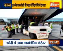 Indian Air Force airlifts Oxygen containers from Germany, UK