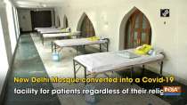 New Delhi Mosque converted into a Covid-19 facility for patients regardless of their religion