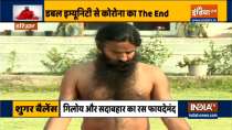 Know homemade treatment for dry cough in COVID 19 from Swami Ramdev