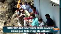 	Uttarakhand CM visits Tehri, reviews damages following cloudburst