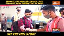 Mumbai: Railway Passengers to be Stamped 