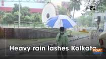 Watch: Heavy rain lashes Kolkata