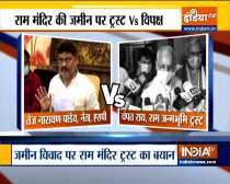 Ram Mandir: Opposition alleges scam in Ayodhya land deal; Ram temple Trust denies
