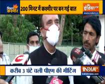  The Home Minister said the govt is committed to granting statehood to JK: Ghulam Nabi Azad