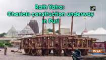 Rath Yatra: Chariots construction underway in Puri
