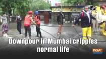 Downpour in Mumbai cripples normal life
