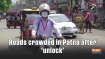 Roads crowded in Patna after 