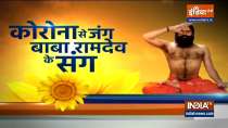 Swami Ramdev shares ayurvedic remedies, yogasanas to avoid the third wave of covid