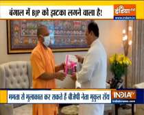 Uttar Pradesh chief minister Yogi Adityanath meets BJP president JP Nadda