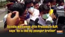 Scindia welcomes Jitin Prasada in BJP, says 