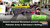 Baloch National Movement protests against Pakistan Army in Germany