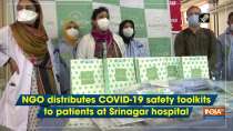 NGO distributes COVID-19 safety toolkits to patients at Srinagar hospital