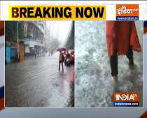 Heavy rainfall witness different parts of Mumbai