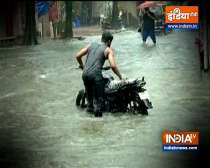 Downpour in different parts of Mumbai