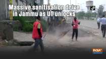 Massive sanitisation drive in Jammu as UT unlocks