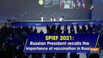 SPIEF 2021: Russian President recalls the importance of vaccination in Russiasecurity	