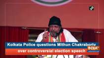 Kolkata Police questions Mithun Chakraborty over controversial election speech 