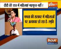 Exclusive | Watch Smriti Irani slams Mamata Banerjee over violence in Bengal