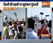 Farmers, BJP workers engage in scuffle at Delhi