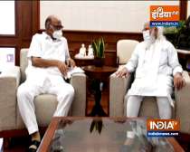 Sharad Pawar meets PM Narendra Modi in Delhi