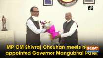 MP CM Shivraj Chouhan meets newly appointed Governor Mangubhai Patel