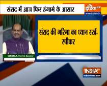 Om Birla urges the Opposition to maintain decorum of the House